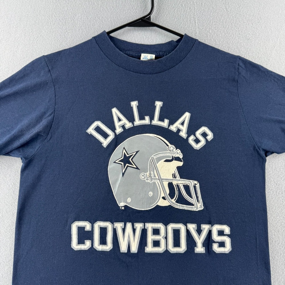 Vintage 80s Champion Shirt Mens Large (Fits Small) Dallas Cowboys Made in USA